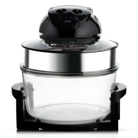 Freidora Sin Aceite Horno Halógeno Air Fryer 8 En 1 17l Raf Color Negro Frecuencia 50/60 Hz Freidora Sin Aceite Horno Halógeno Air Fryer 8 En 1 17l Raf Color Negro Frecuencia 50/60 Hz