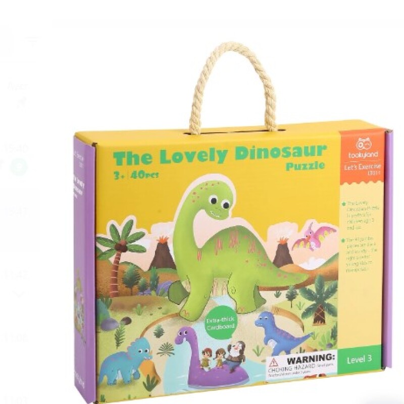 Los encantadores rompecabezas de dinosaurios Los Encantadores Rompecabezas De Dinosaurios