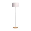 Lampara de Pie C/Pantalla Madera Castaño Lampara de Pie C/Pantalla Madera Castaño
