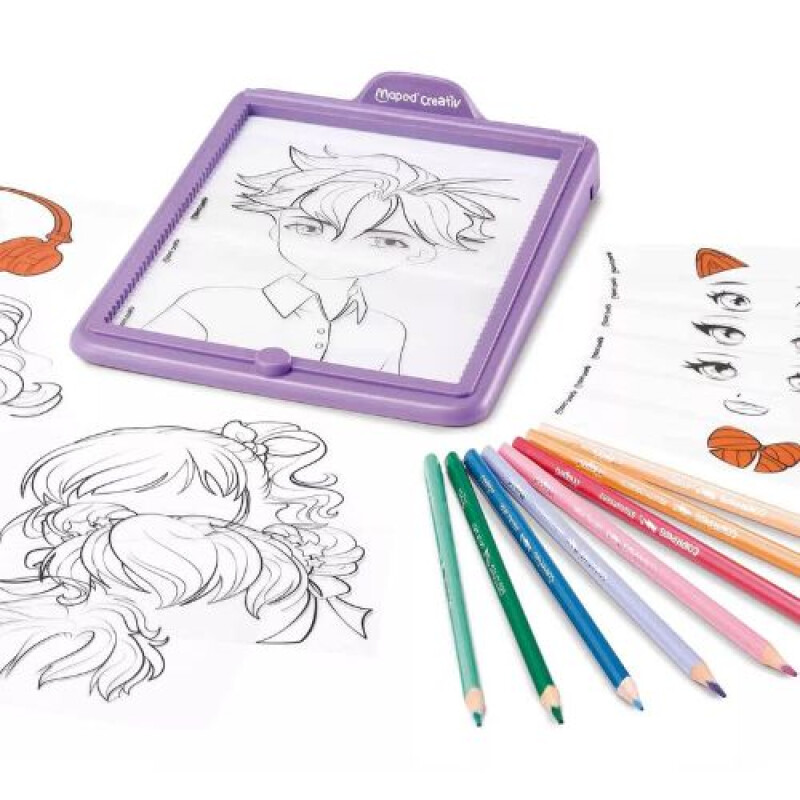 Tablet Avatar Manga LumiBoard de arte y dibujo Tablet Avatar Manga Lumiboard De Arte Y Dibujo