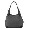 Eamon 3 Comp Shoulder Bag Onyx Logo