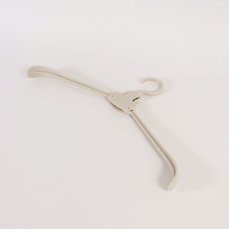 PERCHA PLEGABLE BEIGE 41X12CM Unica