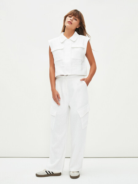 CHALECO DENA OFF WHITE