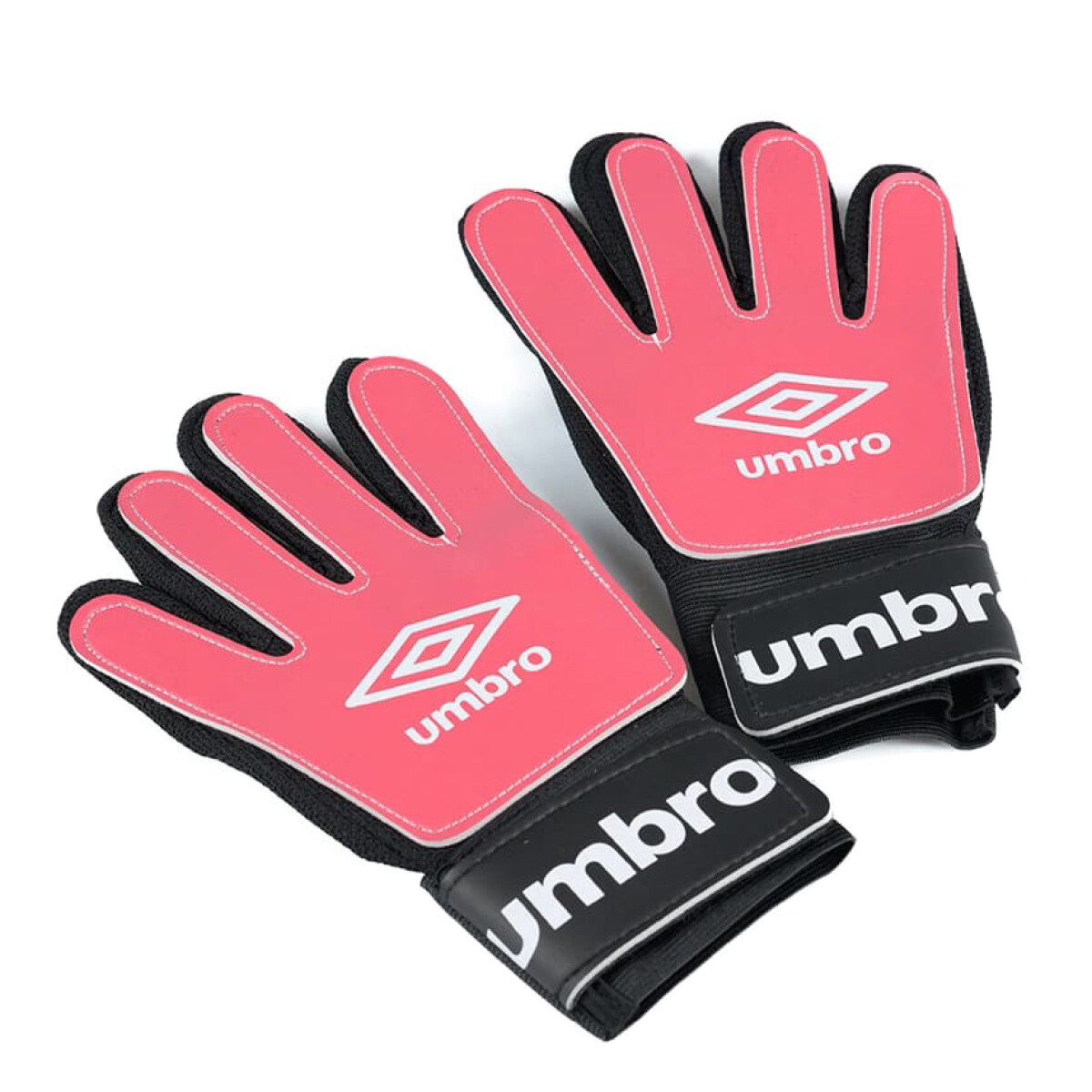 Guantes Infantiles Umbro Golero - Rojo - Negro - Blanco 