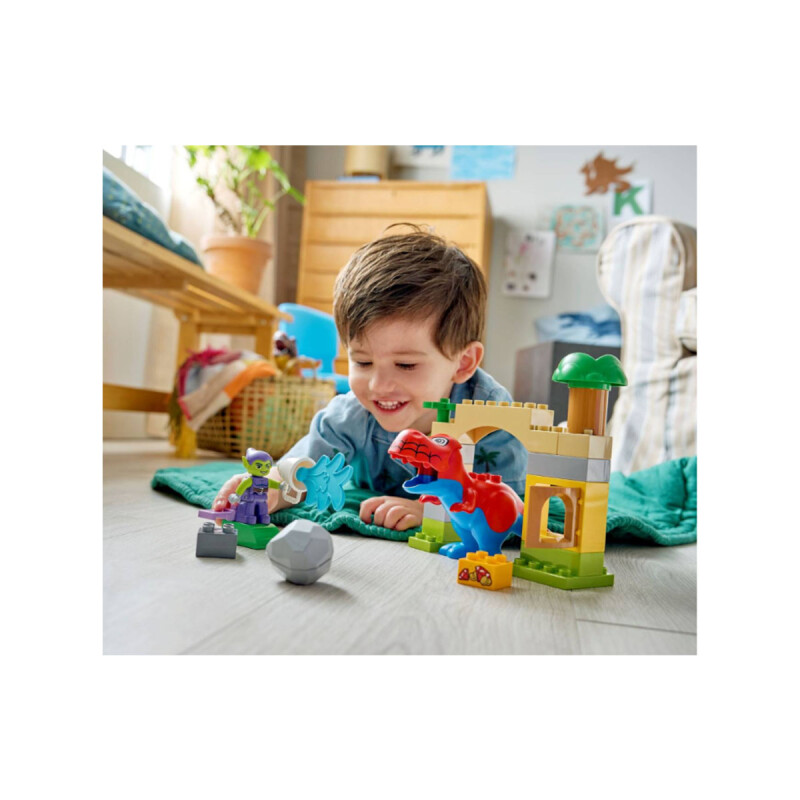 Dinosaurio Spidey-Rex vs. Duende Verde Lego Duplo Dinosaurio Spidey-Rex vs. Duende Verde Lego Duplo