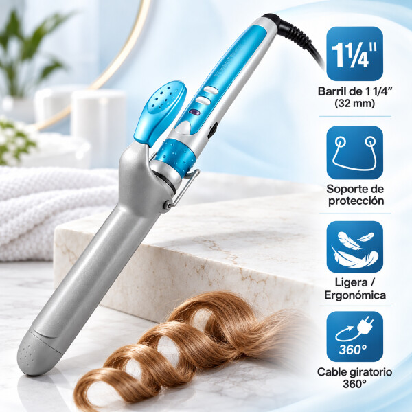 Rizador Babylisspro Nano Titanium 32 Mm Babnt125sar RIZADOR ONDULADOR BABYLISSPRO 32MM