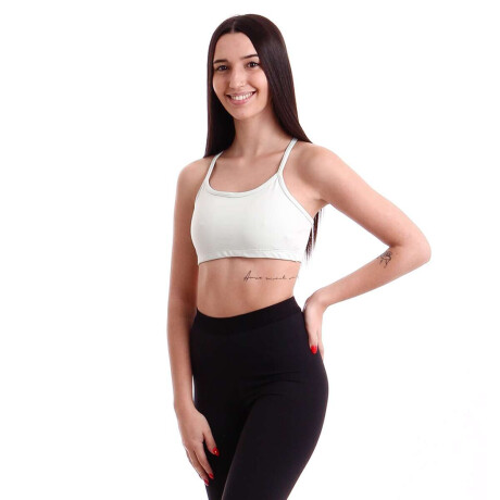 Fila Top Mujer Life Beige