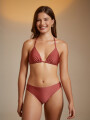 Top+bikini Twist Rosa Oscuro