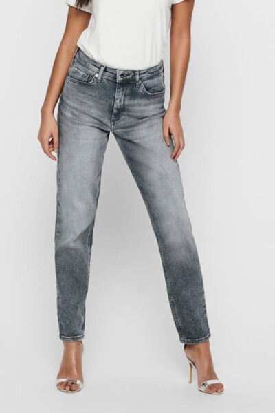 Jeans Veneda Mom Fit Medium Grey Denim