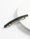 Hebillas Francesas Strass Hebilla Con Piedras - Negro
