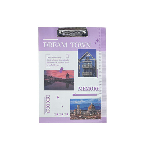 Portapapeles con ciudades estampadas (OW476) Portapapeles Con Ciudades Estampadas (ow476)