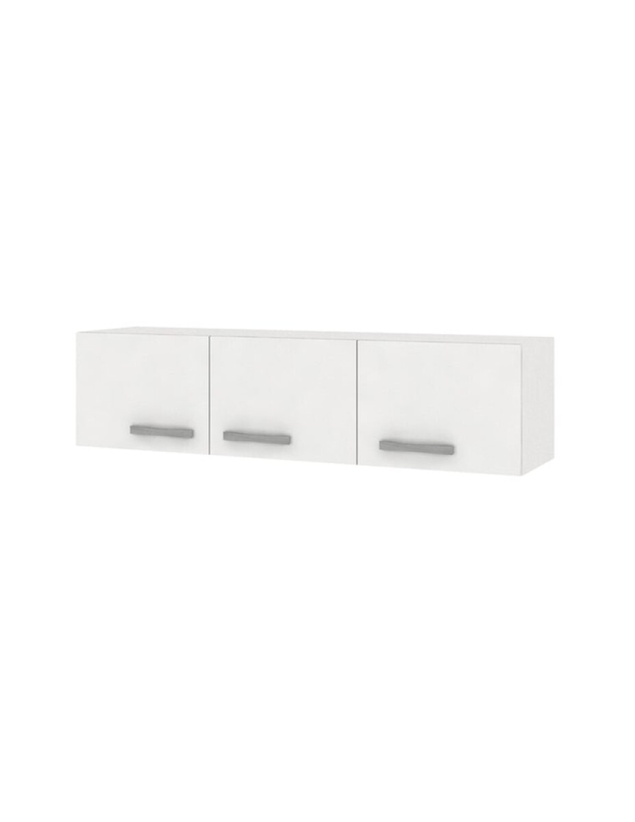 Mueble aéreo 3 Puertas 1.20cm Blanco 