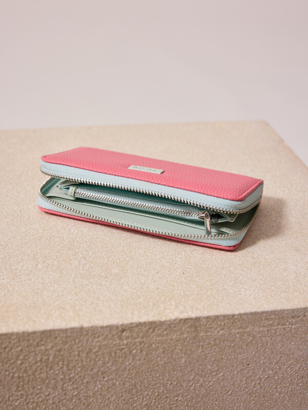 BILLETERA NOVADI RUSTY Fucsia