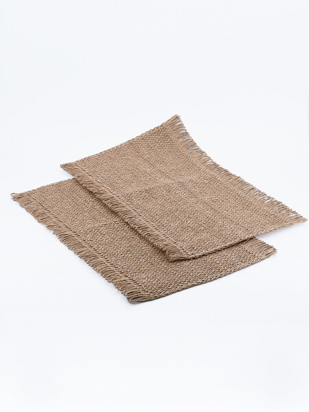 INDIVIDUAL TIJUANA SET X 2 BEIGE