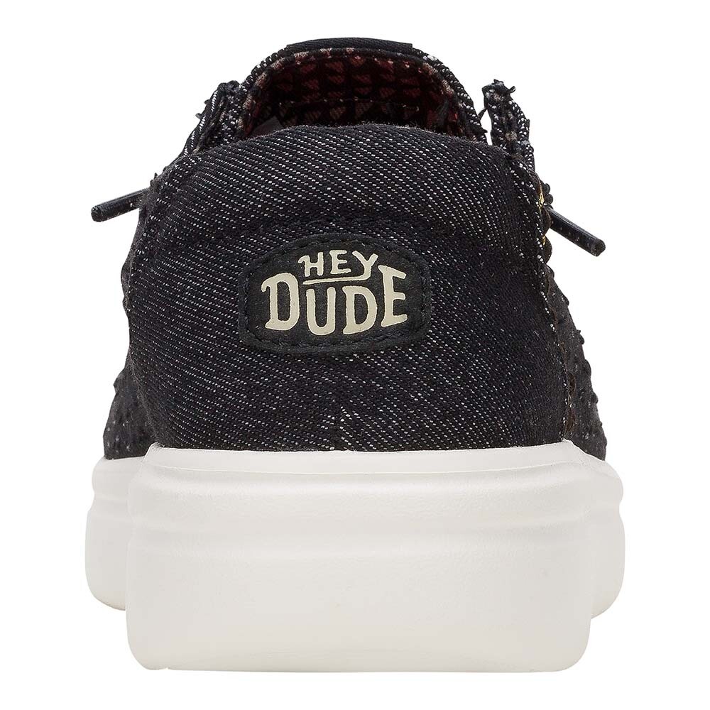 Wendy Rise Perf Canvas - Mujer Black