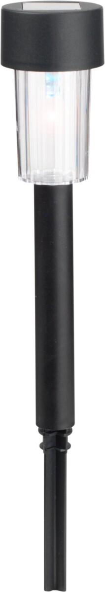 Lámpara solar JAKTFALK Ø6xA36cm negro 