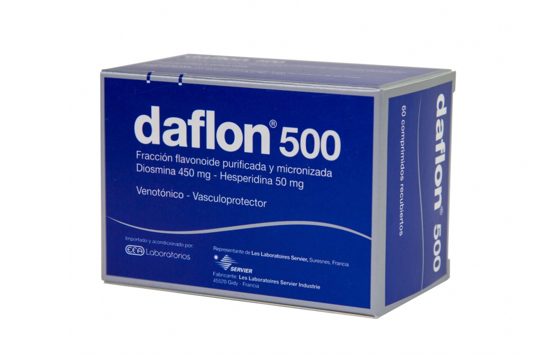 Daflon 500mg 60 Comprimidos 