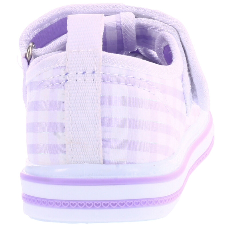 Guillerminas de Niña MINI Miss Carol MUM con tela a cuadros Lila