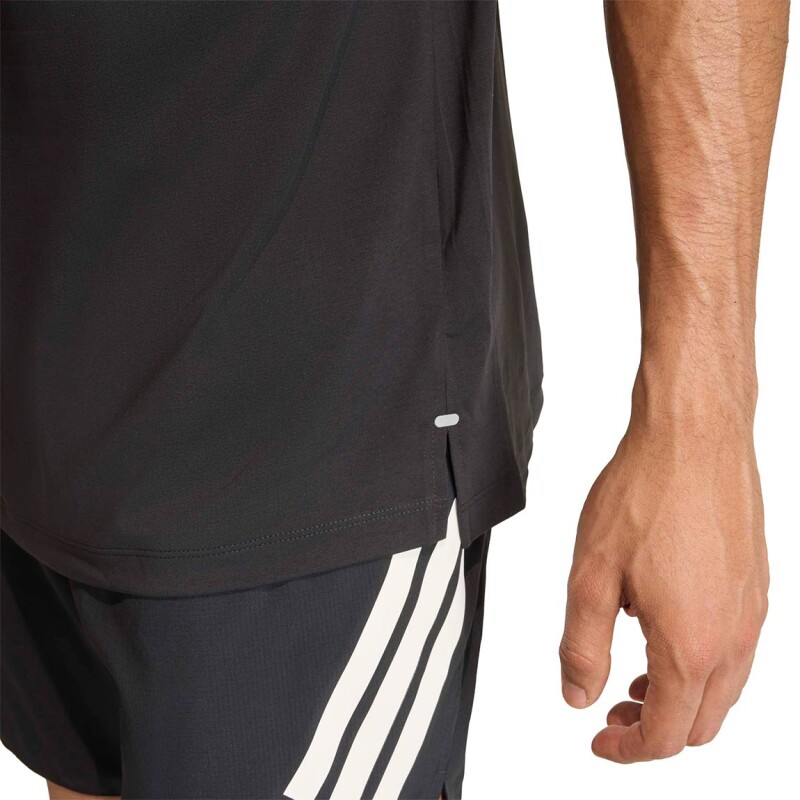 Adidas Remera ADI365/// T M Negro-Blanco