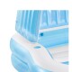 INTEX PISCINA FAMILIAR INFLABLE C/TOLDO & RESPALDO 550 LITROS Intex Piscina Familiar Inflable C/toldo & Respaldo 550 Litros