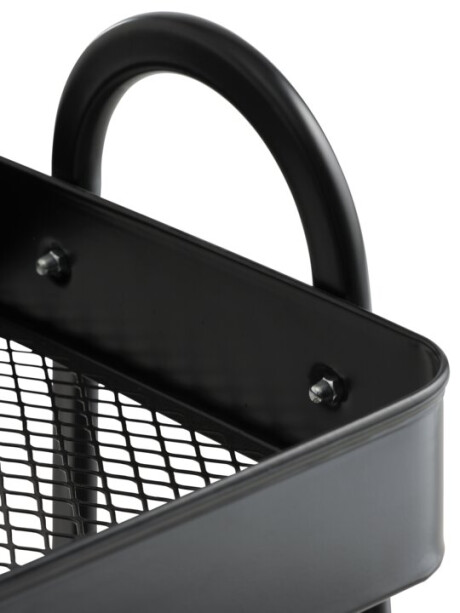 Carrito KANSTRUP acero negro Carrito KANSTRUP acero negro