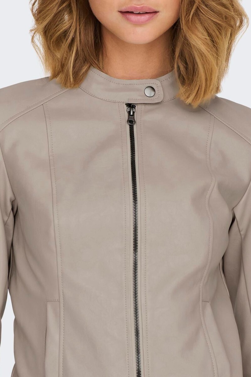 Chaqueta Emily Efecto Piel Chateau Gray