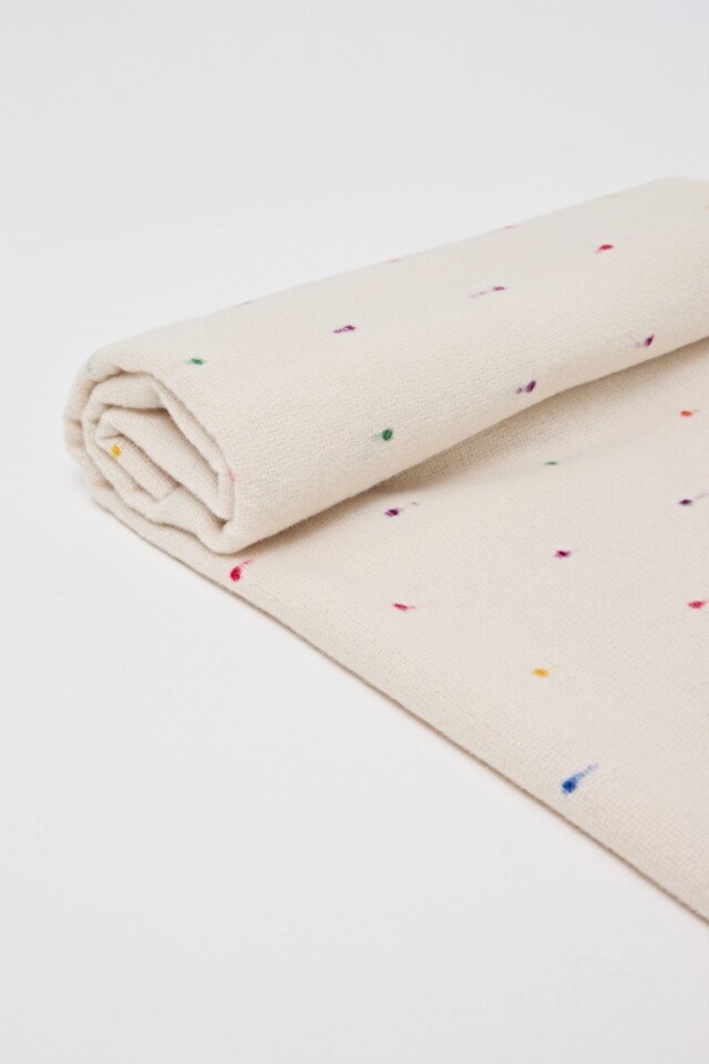 Pashmina puntos de color crudo