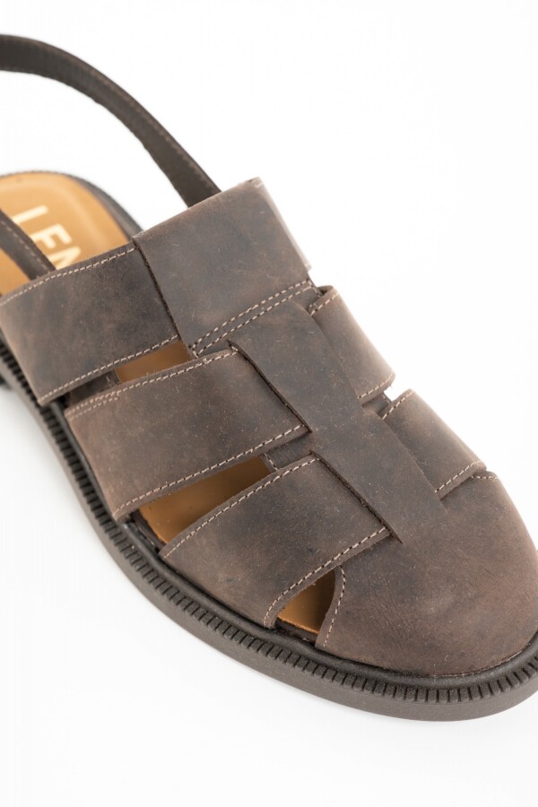 Cangrejera Cuero Chocolate