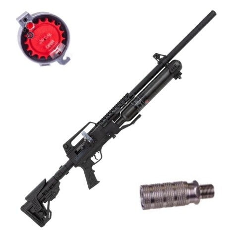 Rifle PCP Hatsan Blitz 777 Full Auto – Calibre 5,5 mm Rifle PCP Hatsan Blitz 777 Full Auto – Calibre 5,5 mm