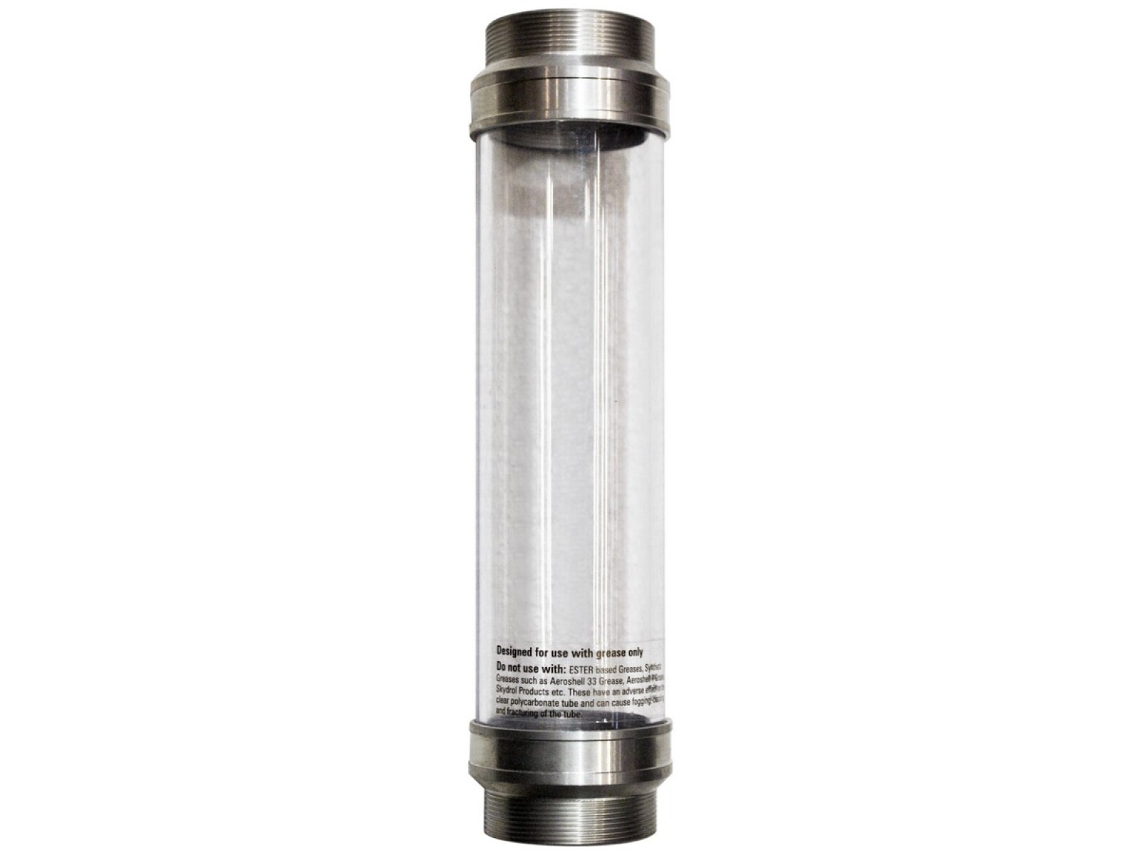CARTUCHO TRANSPARENTE PARA ENGRASADOR DE 400gr 