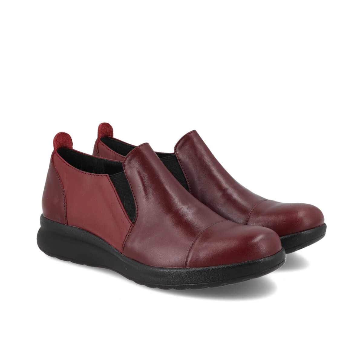 ZAPATO CUERO PASQUO - BORDO 