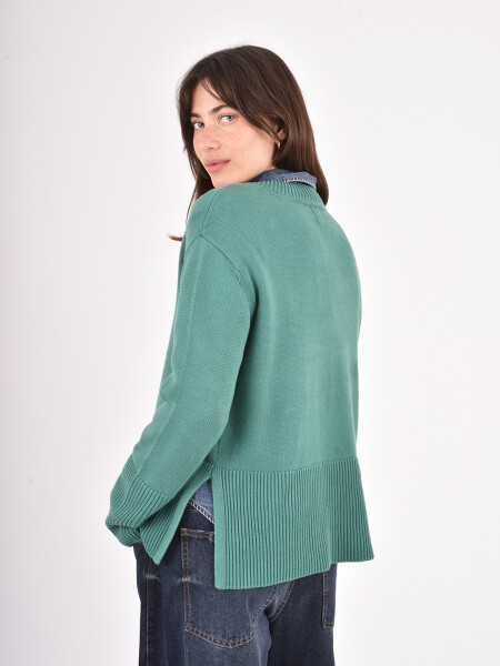 BUZO LOLA VERDE OSCURO