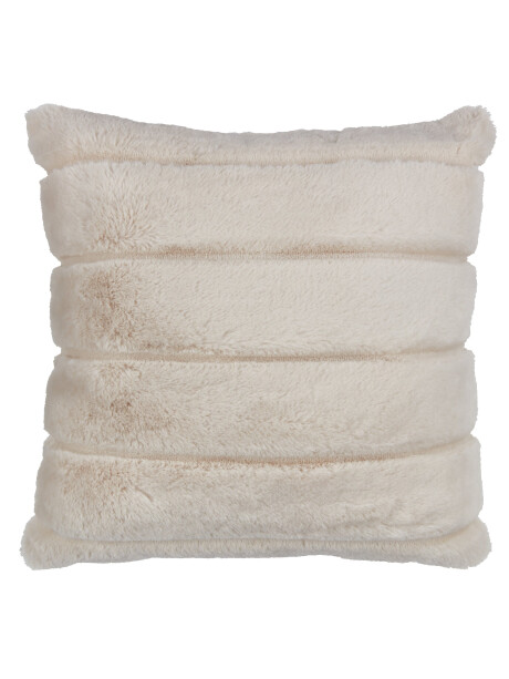 Almohadón STAVKLOKKE 45x45 pelo beige Almohadón STAVKLOKKE 45x45 pelo beige