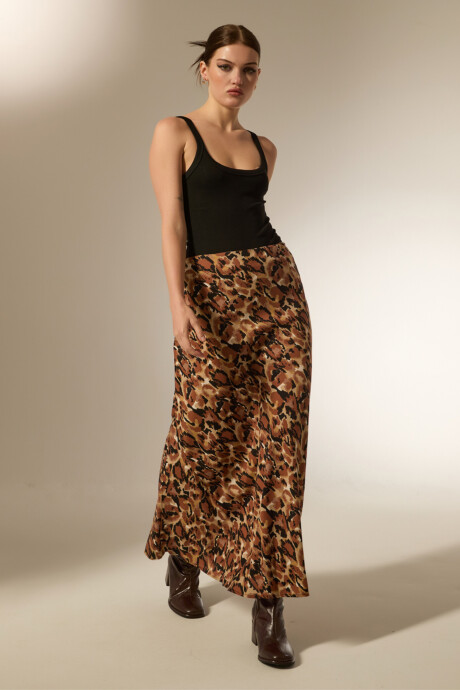 Falda Veyral Estampado 1