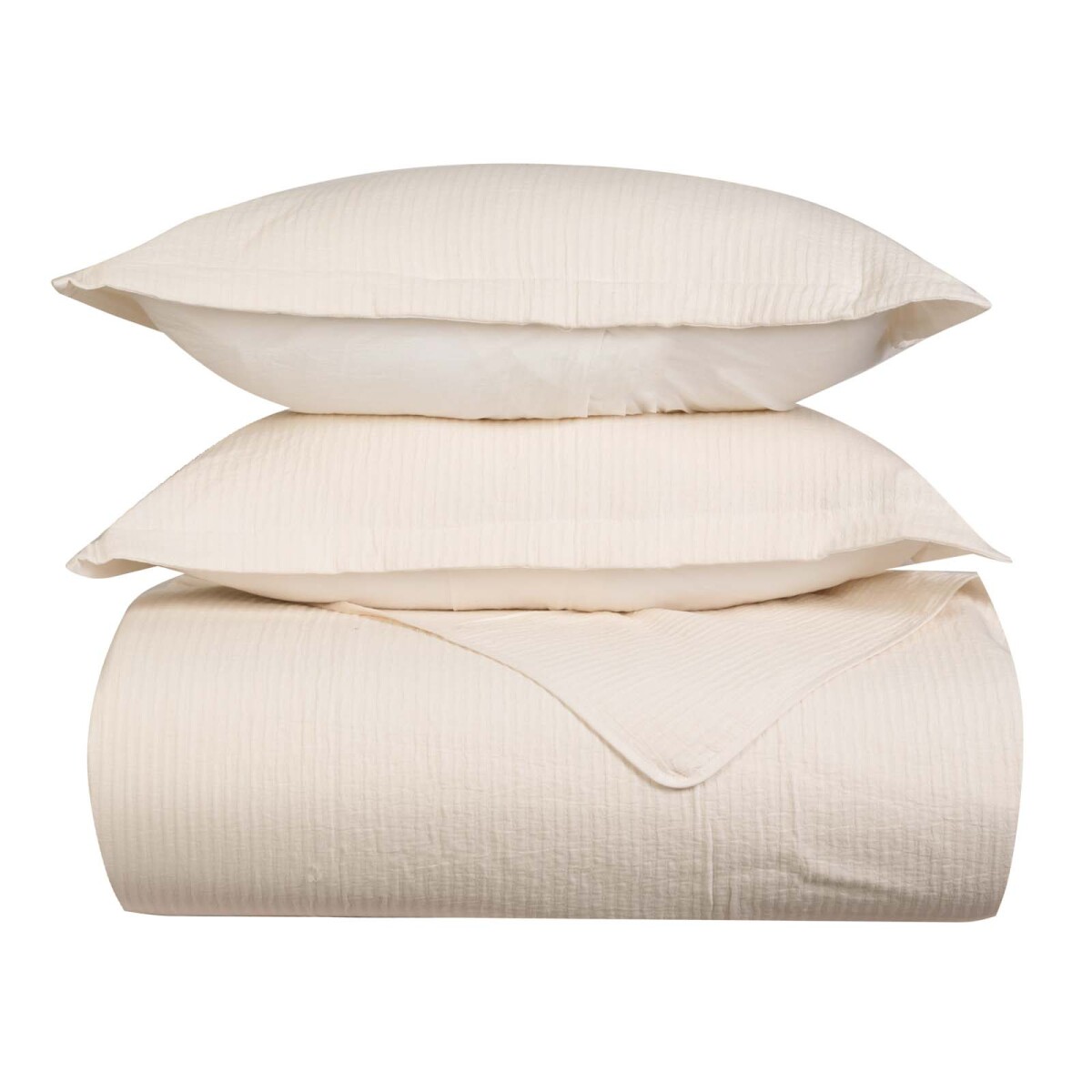 SET CUBRECAMA - 2 PLAZAS ALGODON PANAL 