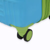 MALETA PLAST VERDE/CELESTE MED Unica