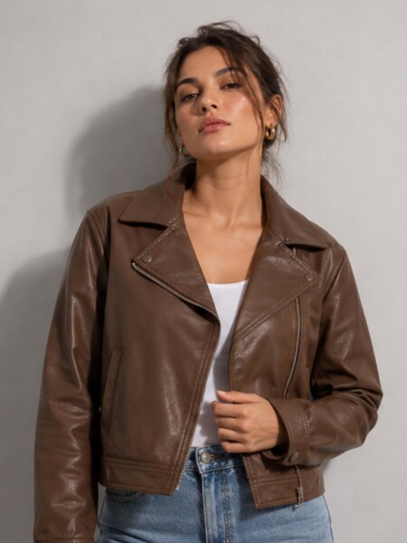 CAMPERA SLOWLY 8808 TIRA MARRON