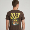 T-SHIRT TREKKING MARRON