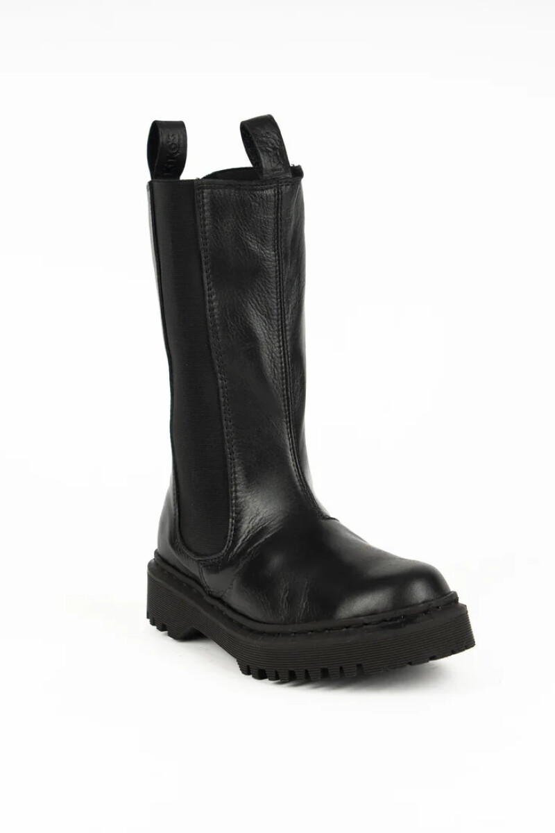 Bota SPIRIT Línea KIKOS Cuero Negro