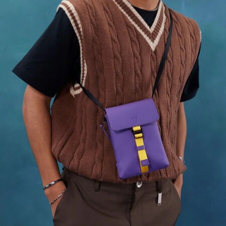 MINI BANDOLERA SPLASH VIOLETA ARMILLA GASTON LUGA MINI BANDOLERA SPLASH VIOLETA ARMILLA GASTON LUGA