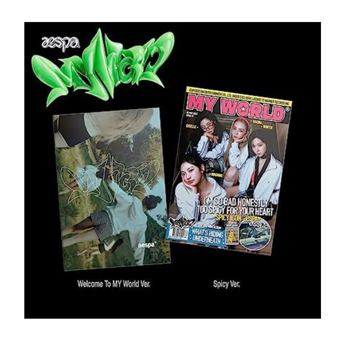 Aespa - My World - The 3rd Mini Album - Zine Ver. - Cd 