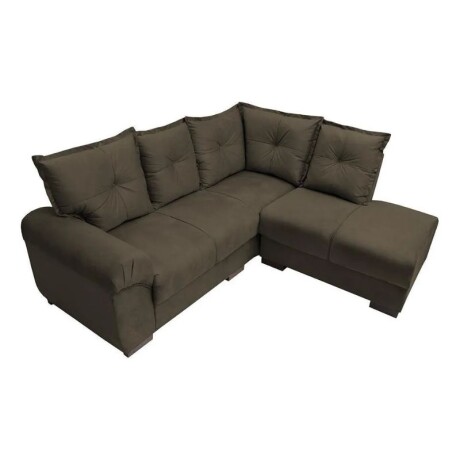 SOFA ESQUINERO LIBANO - MARRON SOFA ESQUINERO LIBANO - MARRON
