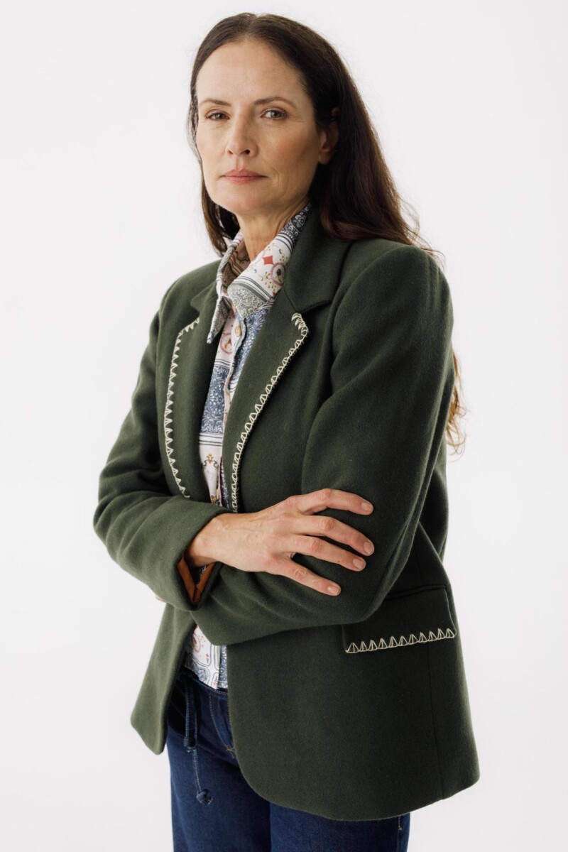 Blazer Cipra Bias Verde