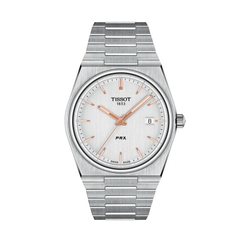 Reloj Tissot PRX 40 205 para hombre de acero plateado 1374101103100 Reloj Tissot Prx 40 205 Para Hombre De Acero Plateado 1374101103100