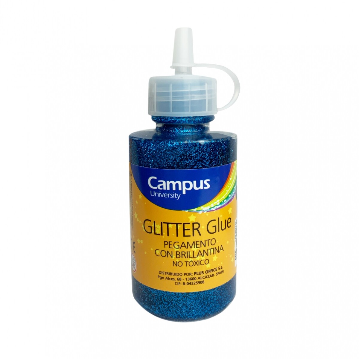 Adhesivo Glitter Campus - Azul 