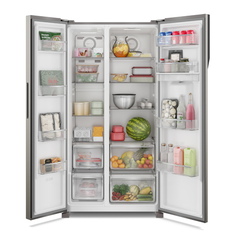 NEVERA SIDE BY SIDE FRIGIDAIRE, 19 P.C.,INVERTER, DISPENSADOR DE AGUA 001