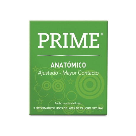 Preservativo Prime Anatomico x3 Preservativo Prime Anatomico x3