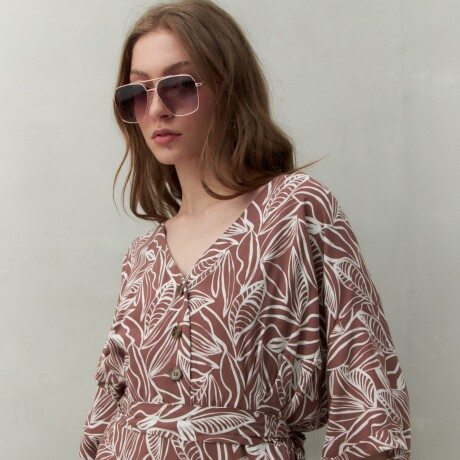 VESTIDO AVELLANAS Chocolate