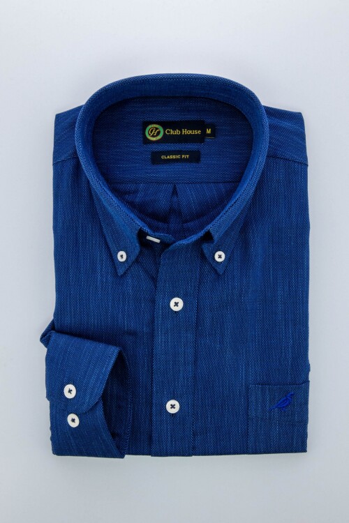 Camisa Button Down Lisa Navy