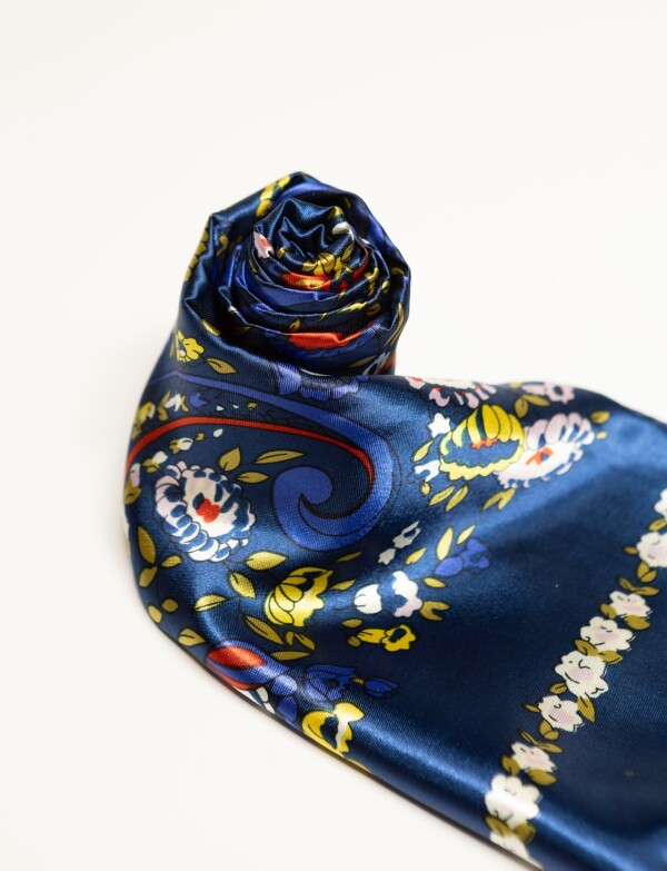 Pashmina Arabescos AZUL/MULTI